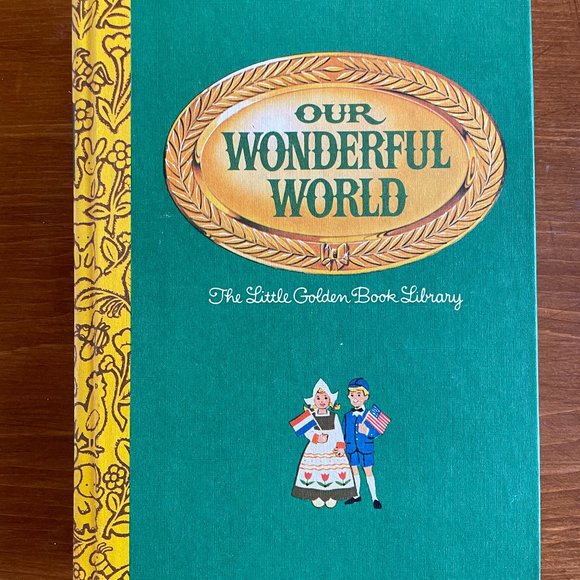 The Little Golden Book Library 'Our Wonderful World' - Picture 1 of 6